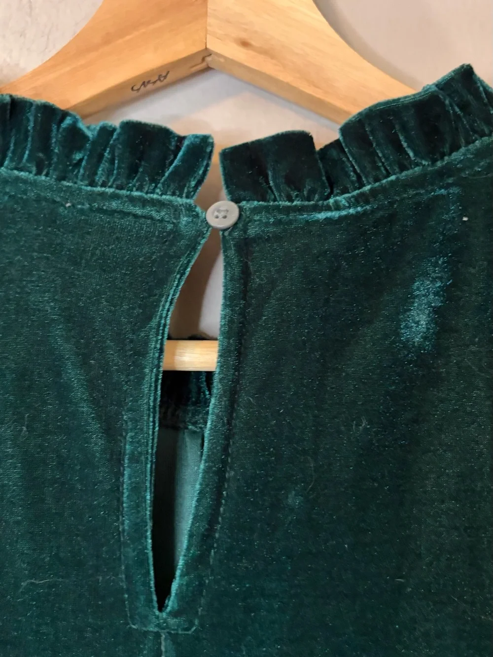 J crew Sleeveless Velvet Tiered Dress in Emerald Green 8